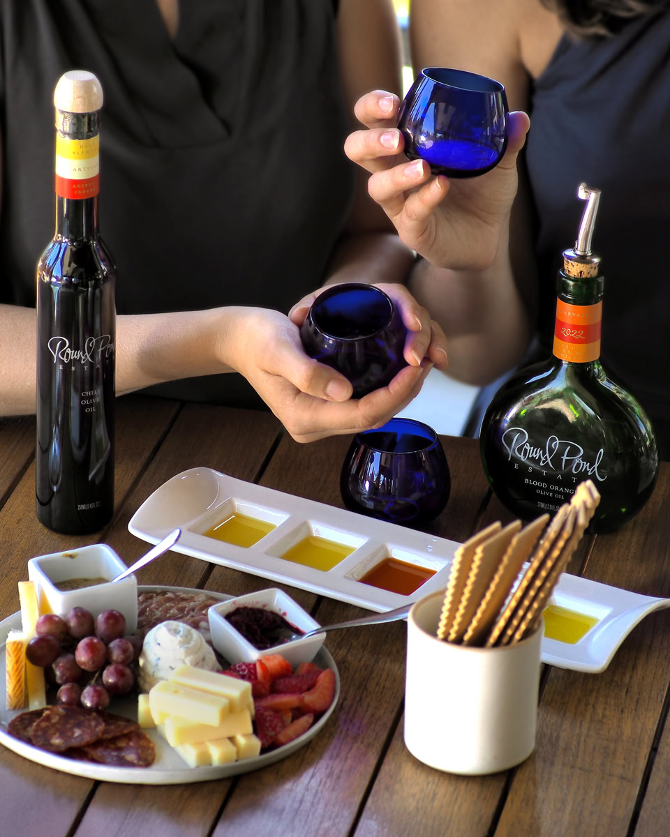 Estate wine and olive oil tasting